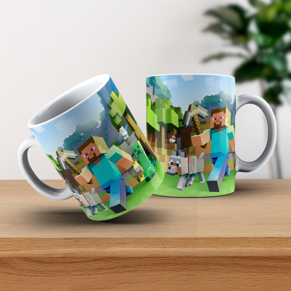 Caneca Minecrafter Minecraft