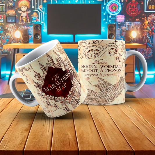 Caneca Mapa do Maroto