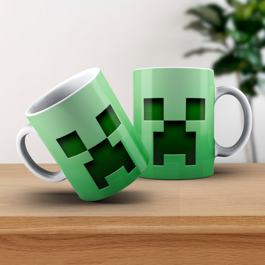 Caneca Creeper Minecraft